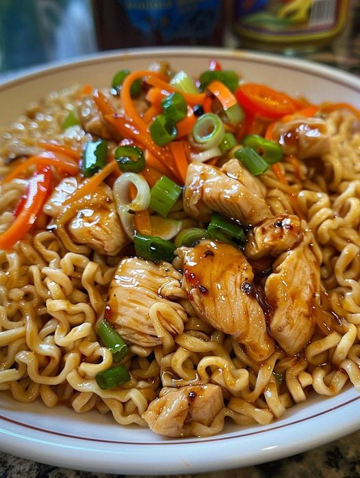 Keto Chicken Stir-Fry with Low-Carb Noodles