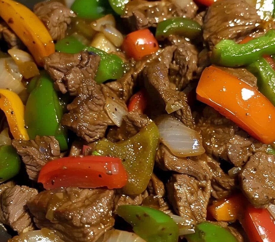 Keto Crock Pot Pepper Steak