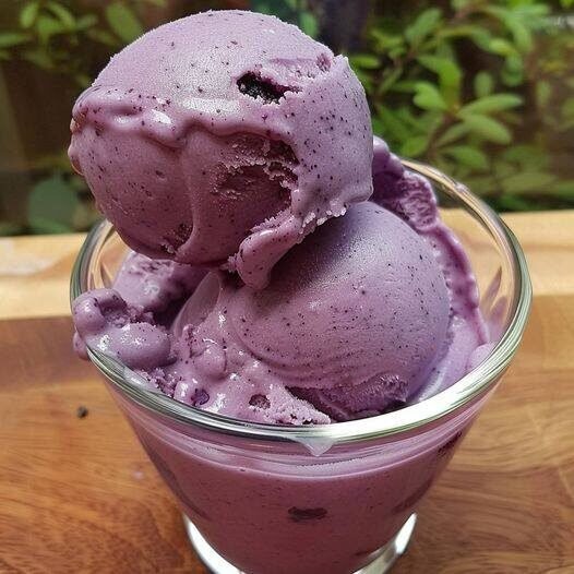 Vegan Blueberry Ice-Cream Recipe