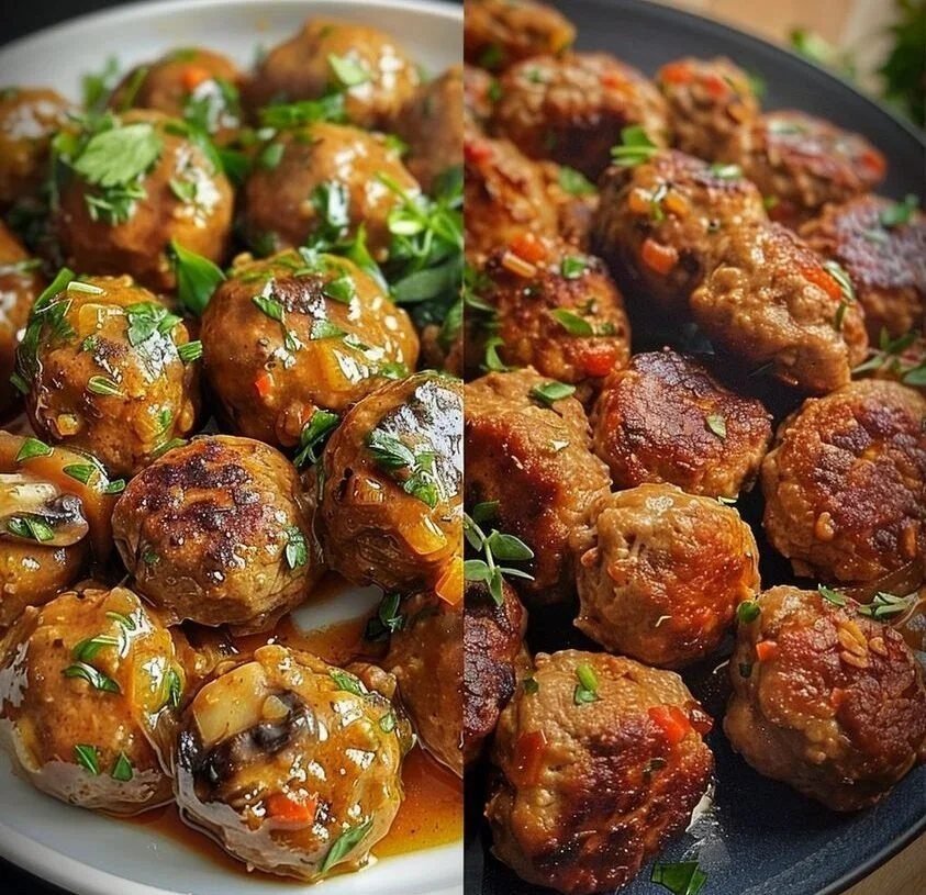 Vegan Mushroom Meatballs Recipe