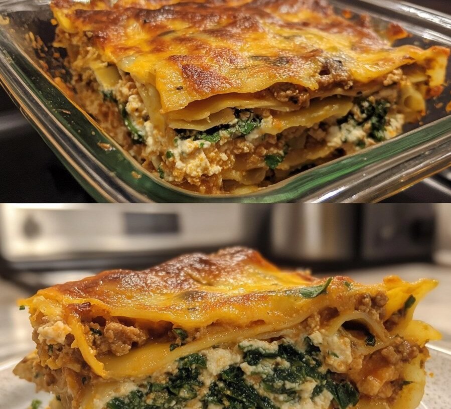 Vegan Spinach and Ricotta Lasagna