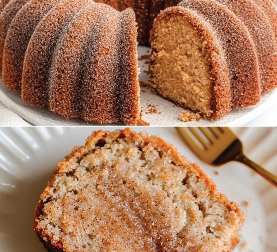 Vegan Apple Cider Donut Cake recipe!