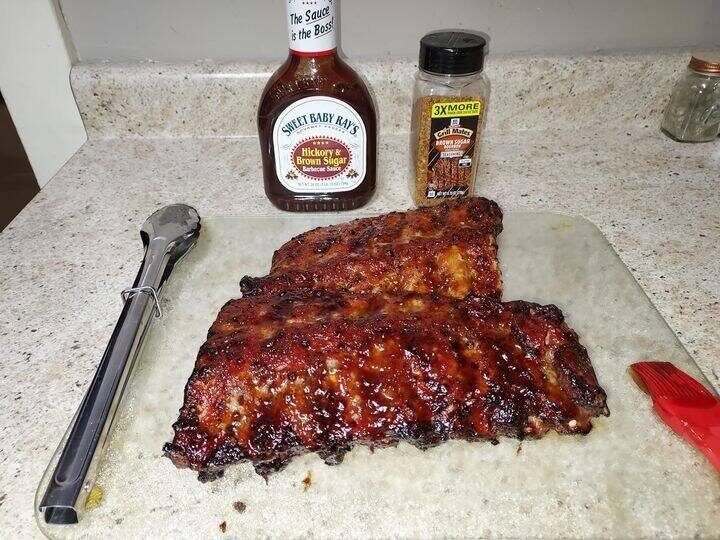 AIR FRYER DRY RUB RIBS